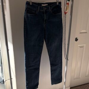 Levi's Dark Blue Skinny Jeans